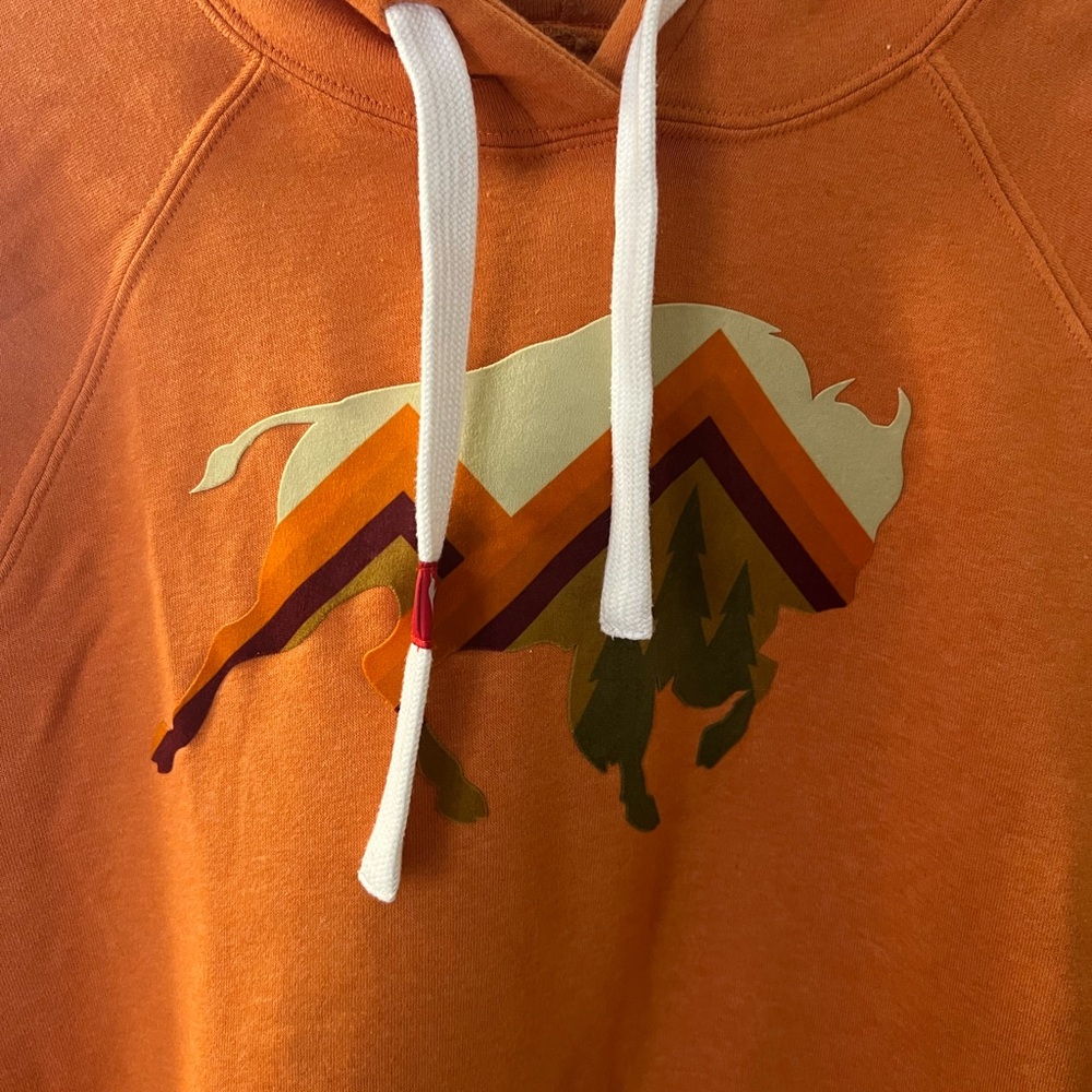 Limited edition Sportique orange men's hoodie